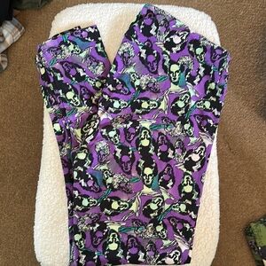 Colorful Graphic Print Leggings